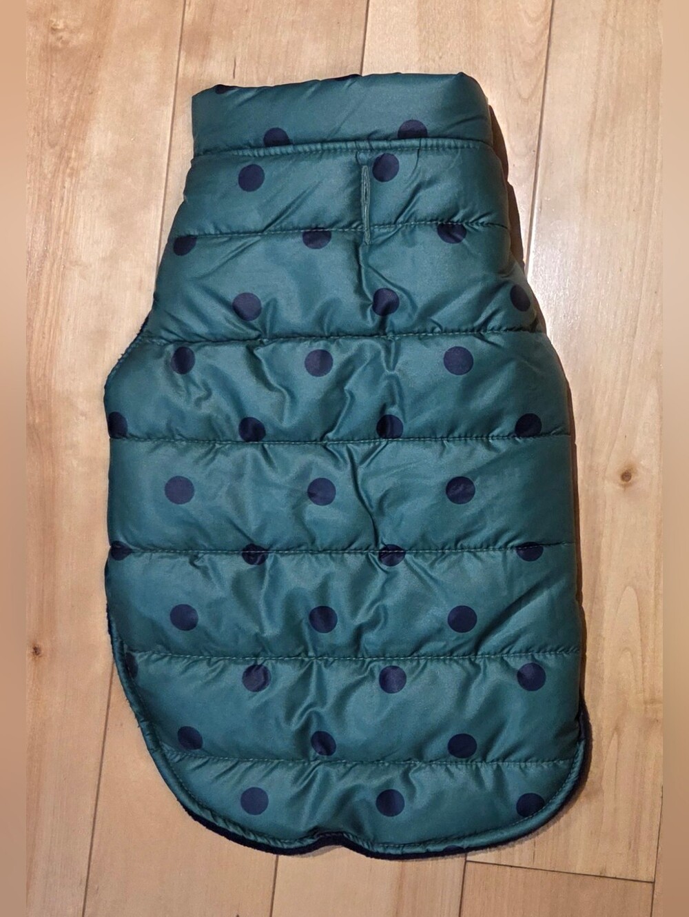 NEW Top Paw Polka-Dot Dog Puffer Jacket (S)